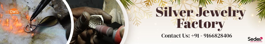 Silver Jewelry Factory in India